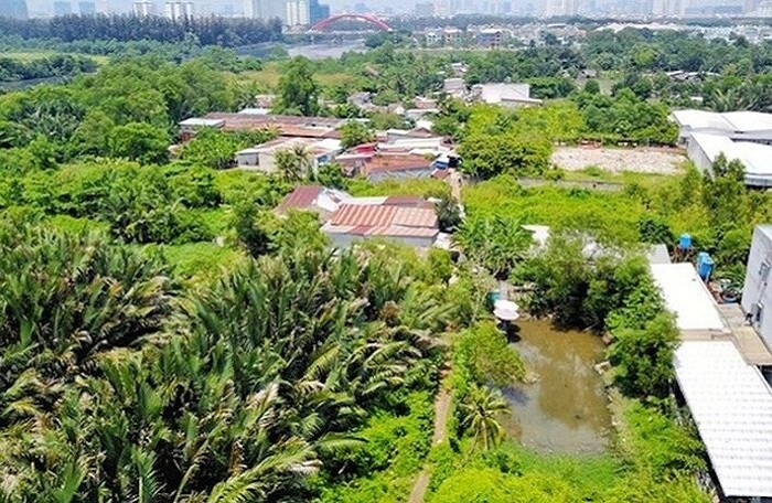 Dự án Khu dân cư Bắc Phước Kiển được khởi động năm 2007, đến nay vẫn "tắc" ở khâu giải phóng mặt bằng