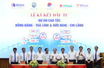 Ký kết thỏa thuận hợp tác đầu tư tuyến cao tốc Đồng Đăng – Trà Lĩnh.