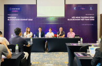 Họp báo công bố tổ chức Hội nghị thượng đỉnh blockchain Việt Nam 2022.
