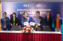 NCS và FPT Software ký kết thỏa thuận hợp tác phát triển trung tâm công nghệ chiến lược (SDC) tại Việt Nam. (Ảnh: Minh Sơn)