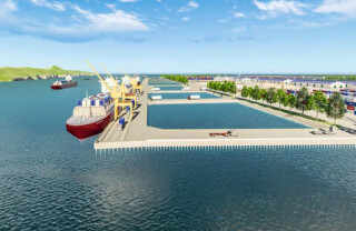 966 tỷ đồng Là tổng mức đầu tư dự án Bến cảng tổng hợp Nam Cửa Việt và Khu kho bãi, hậu cần cảng tại xã Triệu An, huyện Triệu Phong.