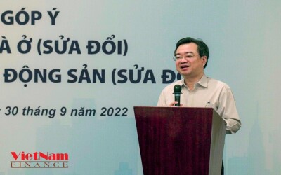 Bộ trưởng Bộ Xây dựng Nguyễn Thanh Nghị phát biểu tại hội thảo