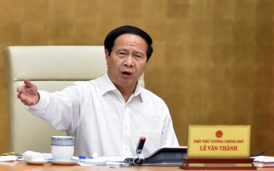 Phó thủ tướng Chính phủ Lê Văn Thành.