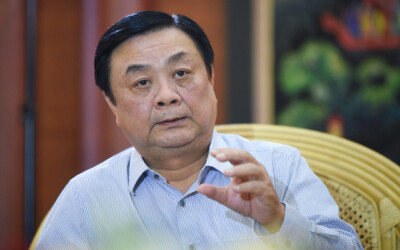 Bộ trưởng Bộ Nông nghiệp và Phát triển nông thôn Lê Minh Hoan.