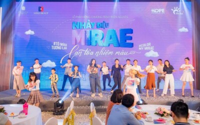 MIKGroup và Quỹ Hope chính thức khởi động chương trình “Nhảy điệu Mirae - Lan tỏa nhiệm màu”