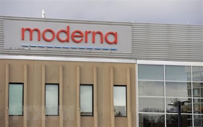 Trụ sở công ty Moderna tại Norwood, bang Massachusetts, Mỹ. (Ảnh: AFP/TTXVN)