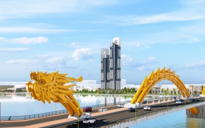 Hình ảnh mô phỏng dự án Khu phức hợp trung tâm thương mại, căn hộ Danang Landmark.