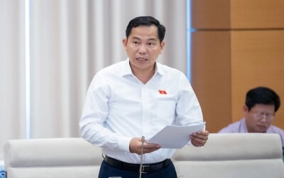 Chủ nhiệm Ủy ban Tài chính - Ngân sách của Quốc hội Lê Quang Mạnh.
