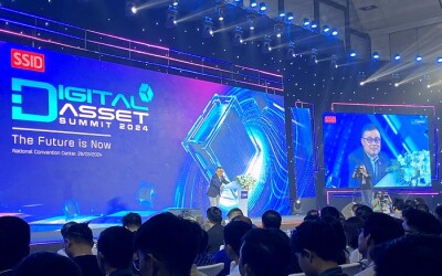 Ông Nguyễn Duy Hưng phát biểu tại sự kiện Digital Asset Summit 2024