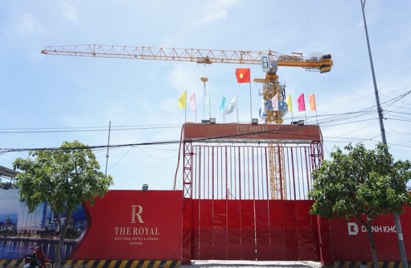 Toàn cảnh dự án The Royal Đà Nẵng từng làm nứt đường trong lúc thi công