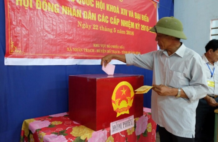 Bầu cử Quốc hội và Hội đồng nhân dân: 2 tỉnh đạt tỷ lệ đi bầu 99,99%