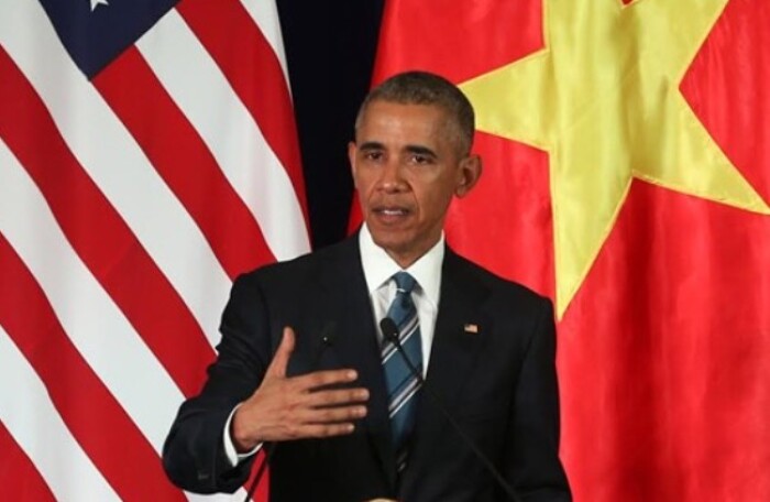 Ông Obama: 'Giá trị Hoa Kỳ là giá trị tổng quát được nêu trong Hiến pháp Việt'