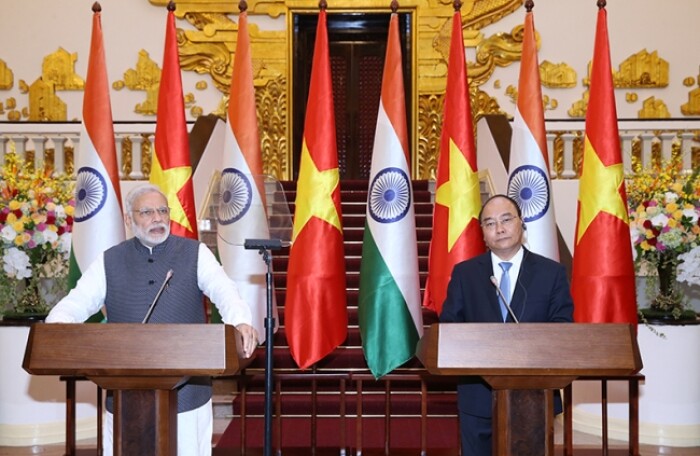 Việt Nam - Ấn Độ thúc đẩy hợp tác quốc phòng, dầu khí, năng lượng