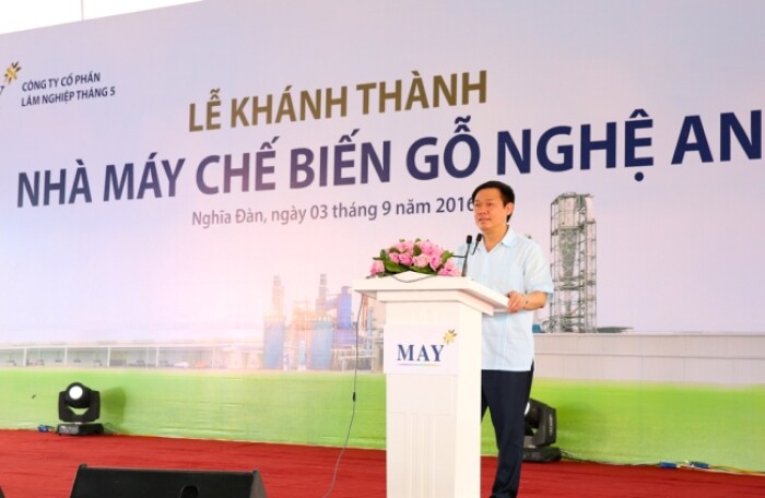 Phó thủ tướng Vương Đình Huệ dự khánh thành Nhà máy chế biến gỗ Nghệ An