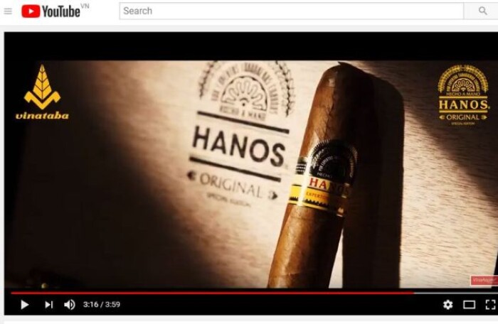 Xuất hiện những hình ảnh đầu tiên về xì gà Hanos của Vinataba