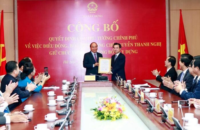 Ông Nguyễn Thanh Nghị chính thức trở về Bộ Xây dựng
