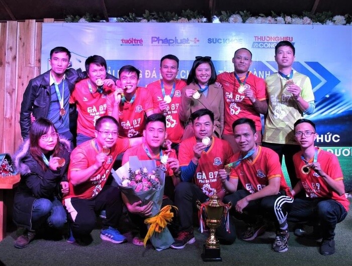 Nghệ Tĩnh Press Club giành Cúp vô địch Giải bóng đá báo chí tỉnh thành 2020