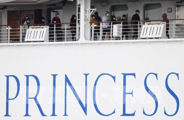 Nhật Bản xác nhận 355 ca nhiễm COVID-19 trên du thuyền Diamond Princess