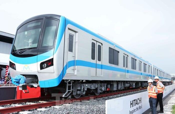 TP. HCM ra mắt đoàn tàu metro số 1