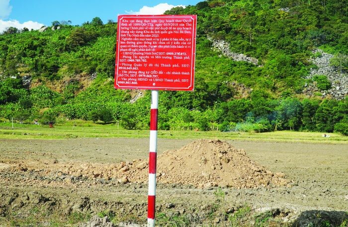 Tây Ninh: Ngăn chặn phân lô bán nền khu vực núi Bà Đen