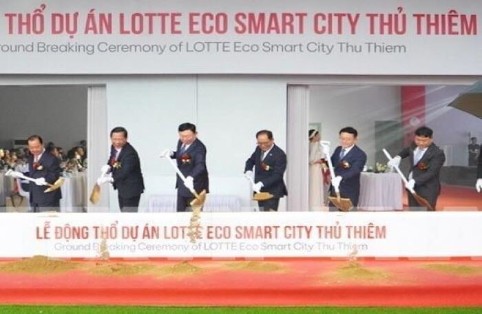TP. HCM: Động thổ dự án Lotte Eco Smart City 20.100 tỷ đồng ở Thủ Thiêm