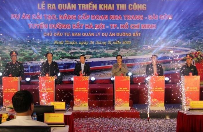 Triển khai dự án cải tạo đường sắt Nha Trang - Sài Gòn trên 1.000 tỷ đồng