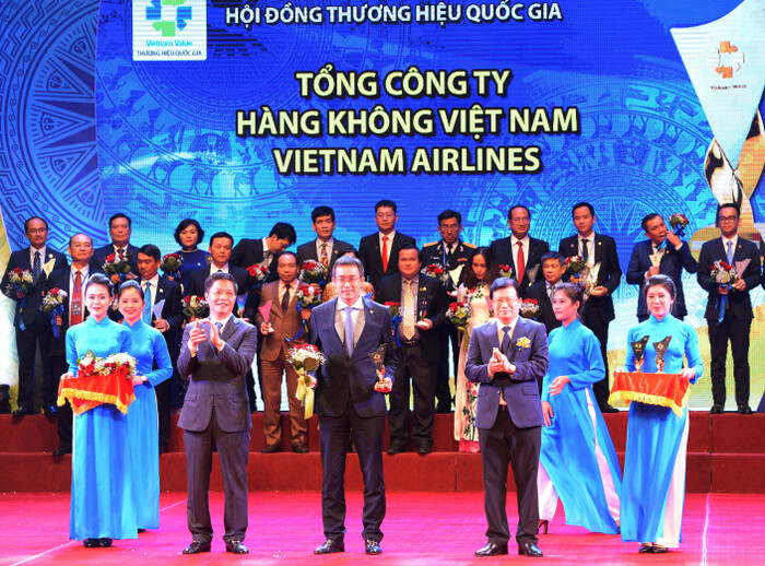 Vietnam Airlines được vinh danh thương hiệu Quốc gia năm 2018