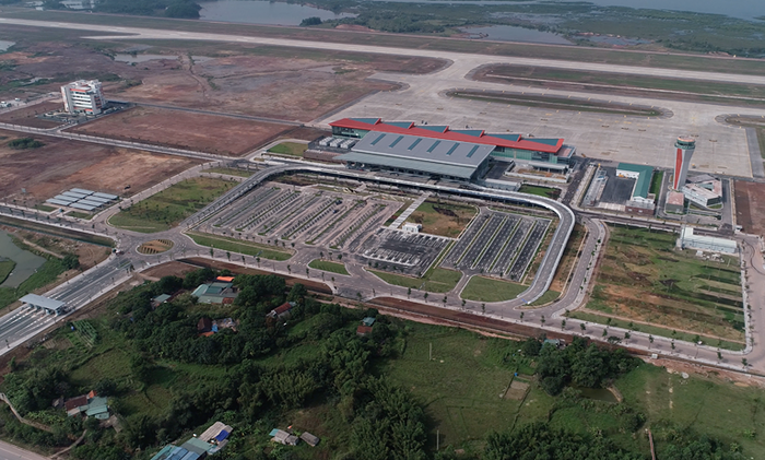 Toàn cảnh sân bay Vân Đồn trước ngày chính thức khai trương