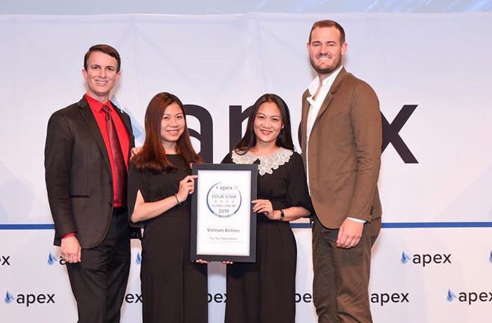 Vietnam Airlines nhận giải thưởng Hãng hàng không 4 sao toàn cầu