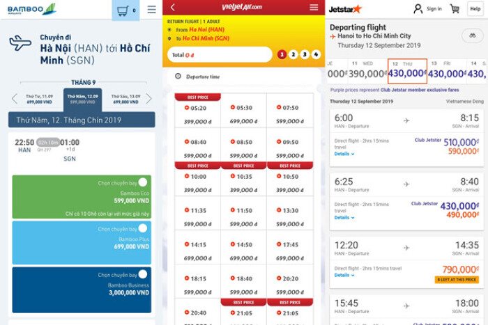 Niêm yết giá vé máy bay: Vietjet ‘tố ngược’ Vietnam Airlines không minh bạch