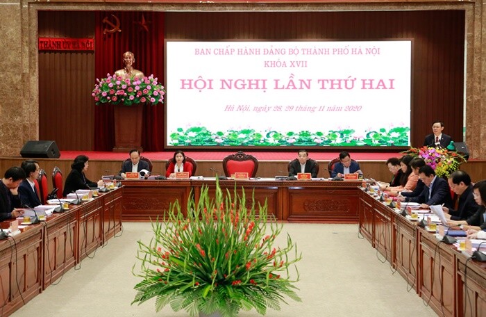 Ban Chấp hành Đảng bộ TP Hà Nội thảo luận, cho ý kiến 10 nội dung quan trọng