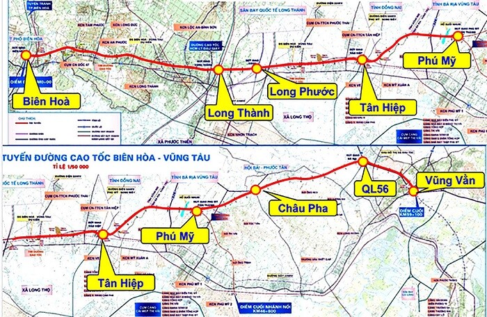 Đề xuất đầu tư cao tốc Biên Hoà - Vũng Tàu 17.800 tỷ đồng bằng ngân sách nhà nước