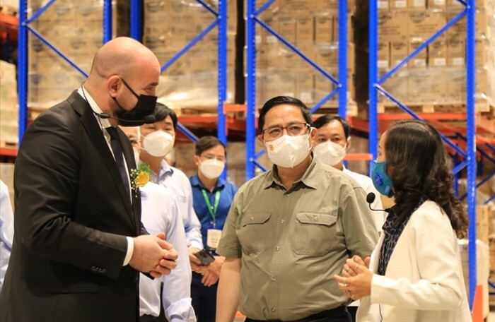 Thủ tướng dự lễ khánh thành nhà máy sản xuất tã 250 triệu USD tại Bình Phước