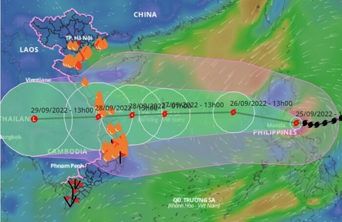 'Người dân miền Trung cần sẵn sàng sơ tán trước siêu bão Noru'