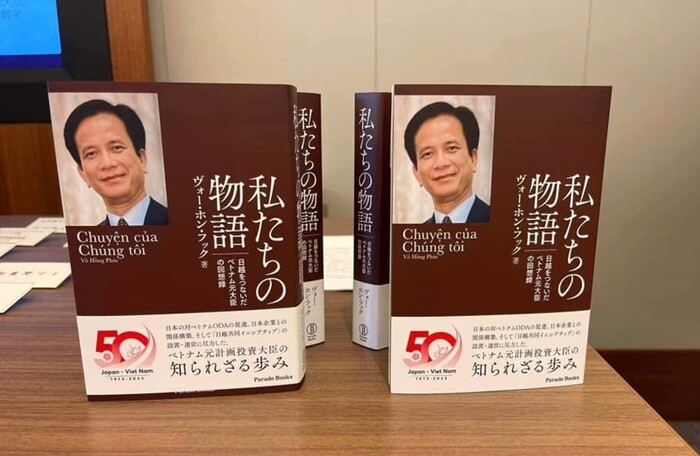 'Chuyện của chúng tôi' của nguyên Bộ trưởng Võ Hồng Phúc ra mắt phiên bản tiếng Nhật