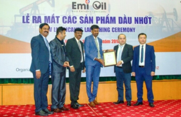 Ra mắt thương hiệu dầu nhớt Emi Oil tại Việt Nam