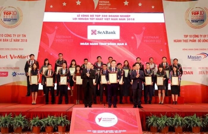 SeABank lọt nhóm 90 doanh nghiệp tư nhân lợi nhuận tốt nhất Việt Nam