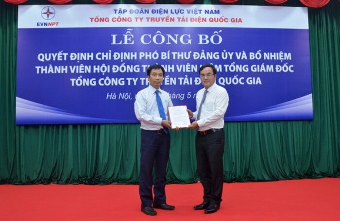 Ông Nguyễn Tuấn Tùng ngồi ghế Tổng giám đốc EVNNPT từ ngày 1/6