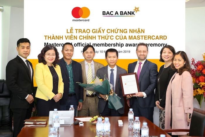 BAC A BANK trở thành thành viên chính thức của Mastercard