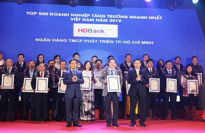 HDBank lọt Top 5 ngân hàng có tốc độ tăng trưởng nhanh nhất năm 2019