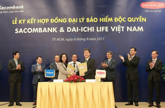 Hợp tác Sacombank - Dai-ichi Life Việt Nam: Doanh thu phí bảo hiểm đạt gần 1.200 tỷ đồng sau 2 năm
