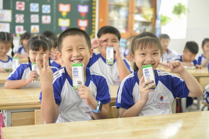 Chương trình Sữa học đường TP. HCM mở rộng đến 24 quận, huyện