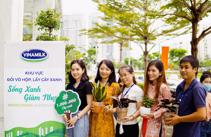Vinamilk hoàn thành mục tiêu trồng hơn 1,1 triệu cây xanh cho Việt Nam trong năm 2020