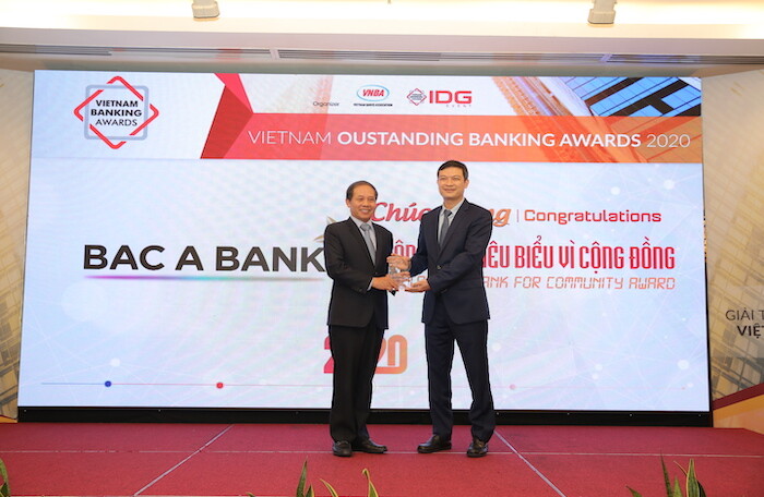 BAC A BANK được tôn vinh ‘Ngân hàng tiêu biểu vì cộng đồng’