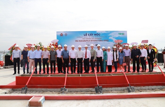 Cất nóc trường quốc tế hoàn toàn đầu tiên tại Biên Hòa, Đồng Nai