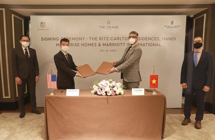 Masterise Homes 'bắt tay' Marriott International mang khu căn hộ hàng hiệu Ritz-Carlton đến Hà Nội