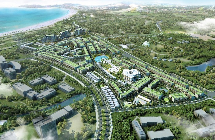 Tập đoàn FLC xin nghiên cứu đầu tư Khu phức hợp đô thị biển quốc tế tại Bình Định