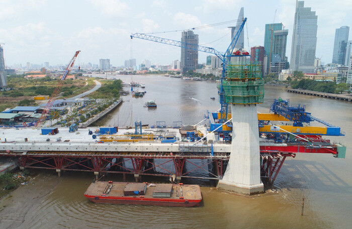 Cầu Thủ Thiêm 2 - TP. HCM dự kiến hợp long vào tháng 9/2021