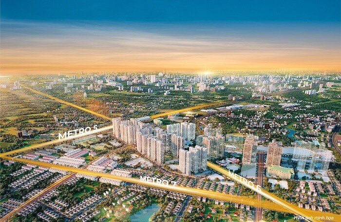 Dự đoán tương lai của đô thị siêu kết nối The Metrolines