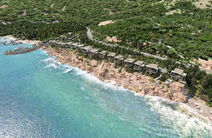 Bình Định tăng diện tích đất xây dựng Khu biệt thự nghỉ dưỡng biển Bãi Xép